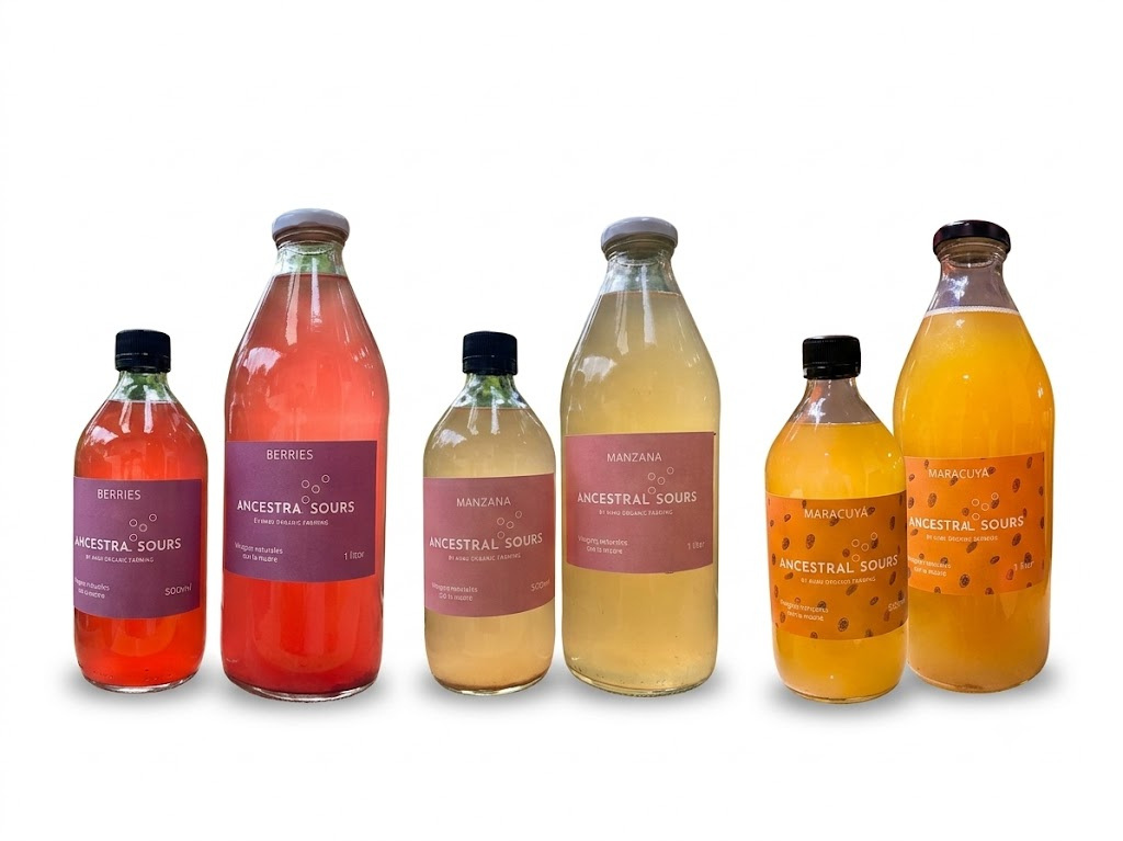 Botellas de vinagres Ancestral Sours